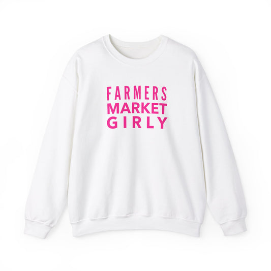 Farmers Market Girly - Crewneck Sweatshirt